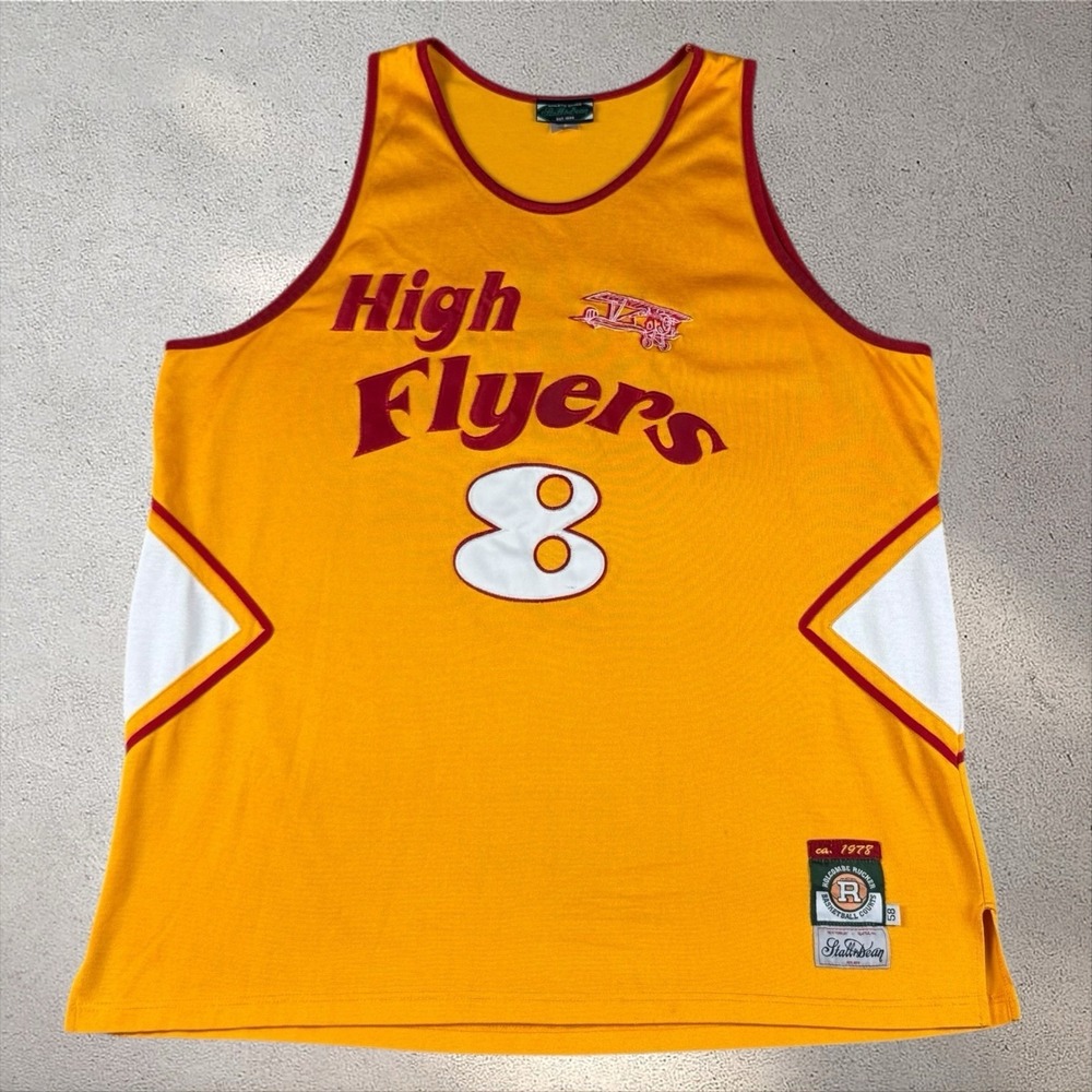 Stall & Dean High Flyers #8 1978 Rucker Park Harlem Jersey Men's Size 58‎